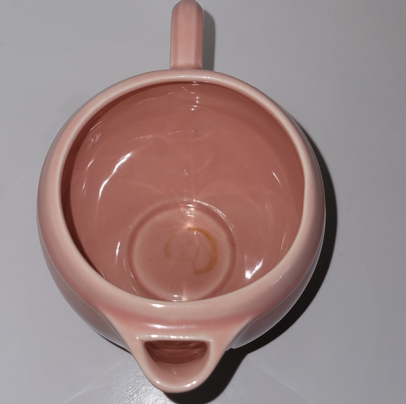 Early California Authentic Vernonware Teapot Pink USA Vintage - Picture 3 of 6